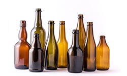 vendita bottiglie in vetro per birra